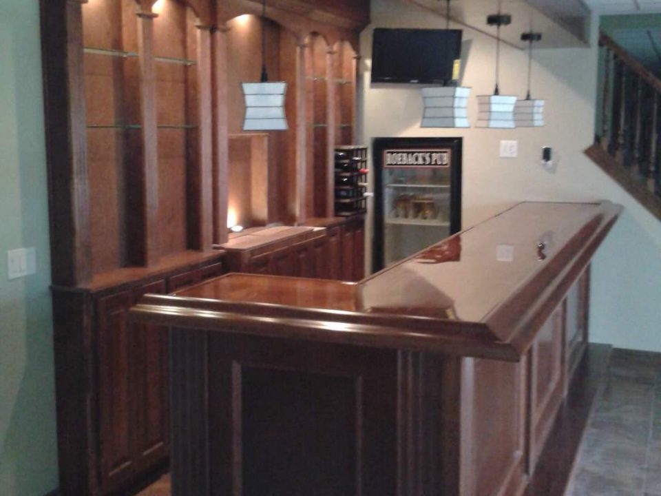 remodeling custom bar