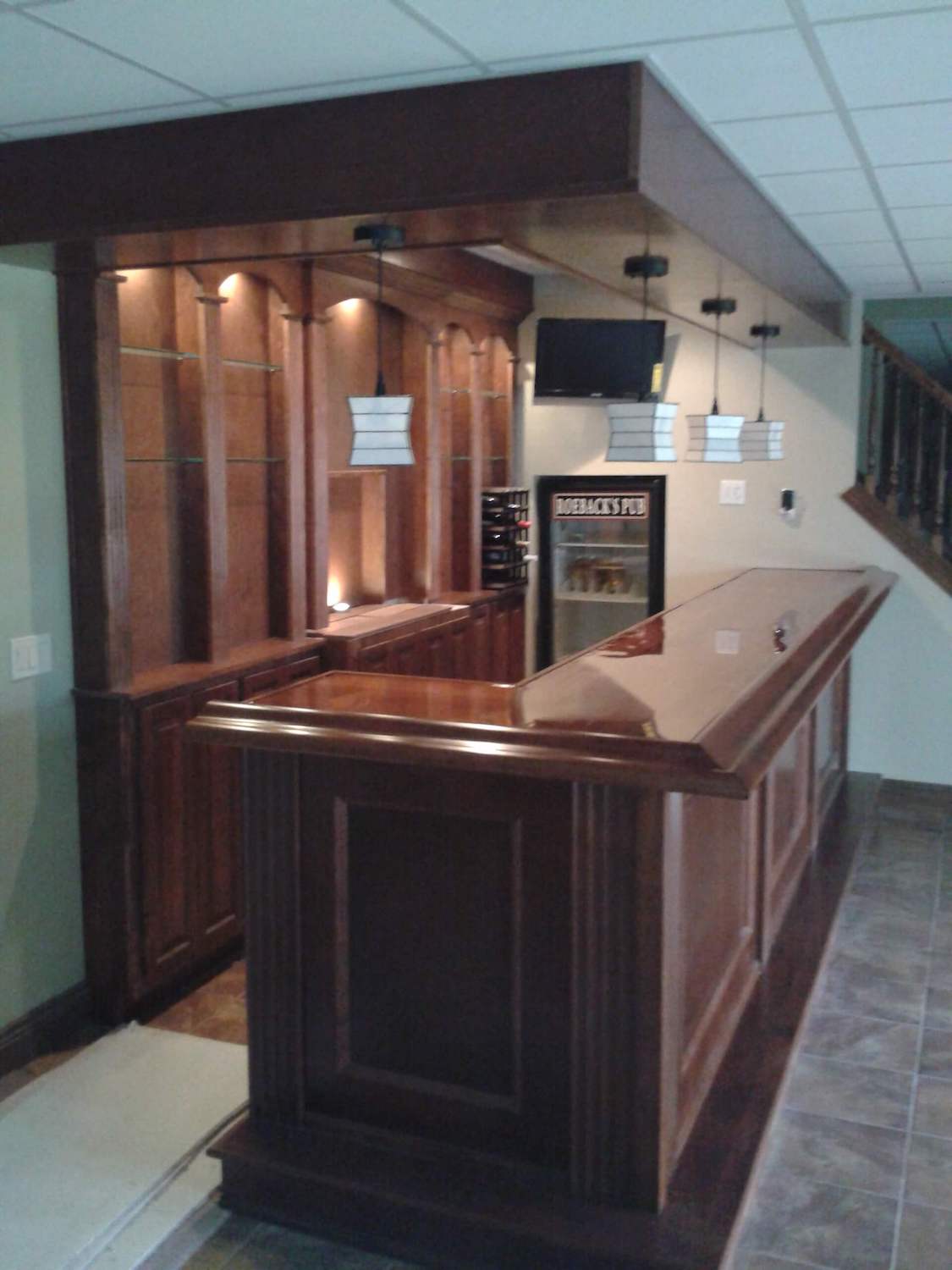 remodeling custom bar