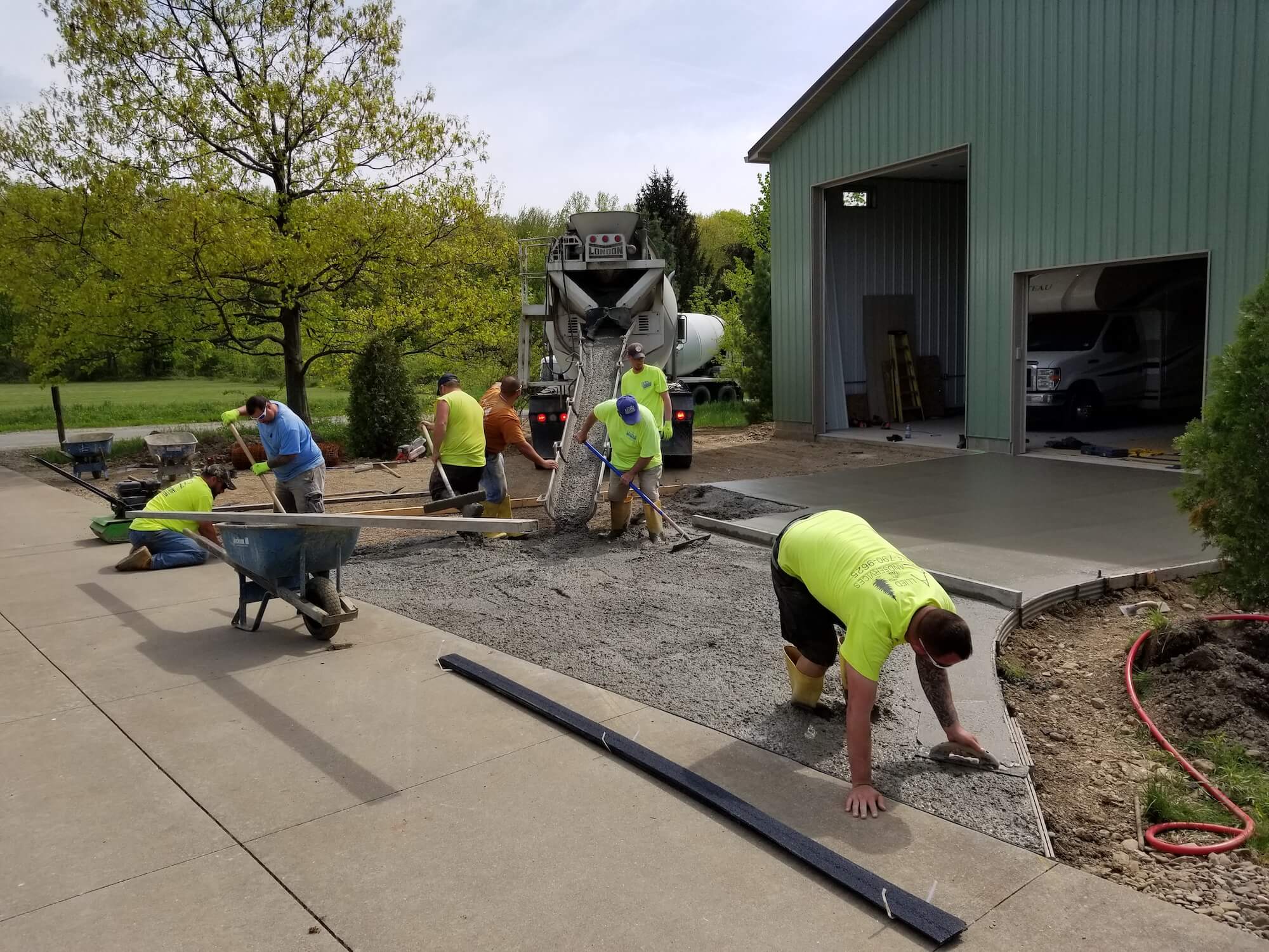 Concrete remodeling in Erie, PA