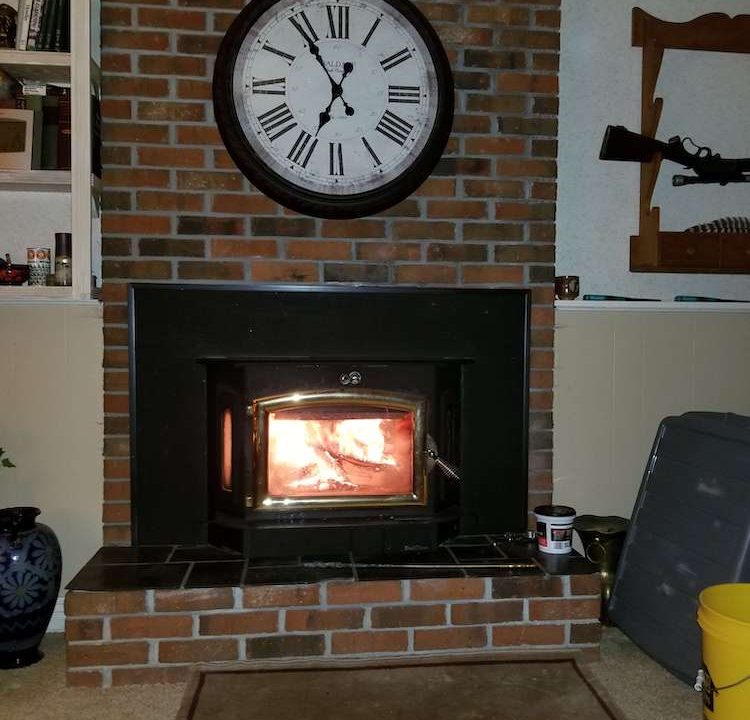 fireplace remodeling brick installation