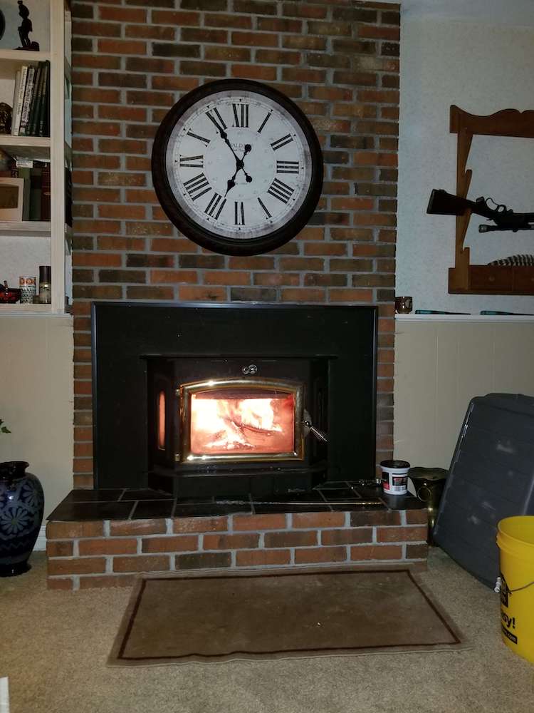 fireplace remodeling brick installation
